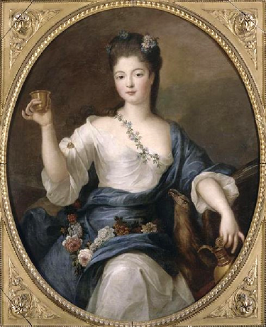 Charlotte-Aglaé d'Orléans - par Pierre Gobert - Château de Versailles